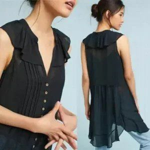 NWT Chiffon Tunic by Anthropologie